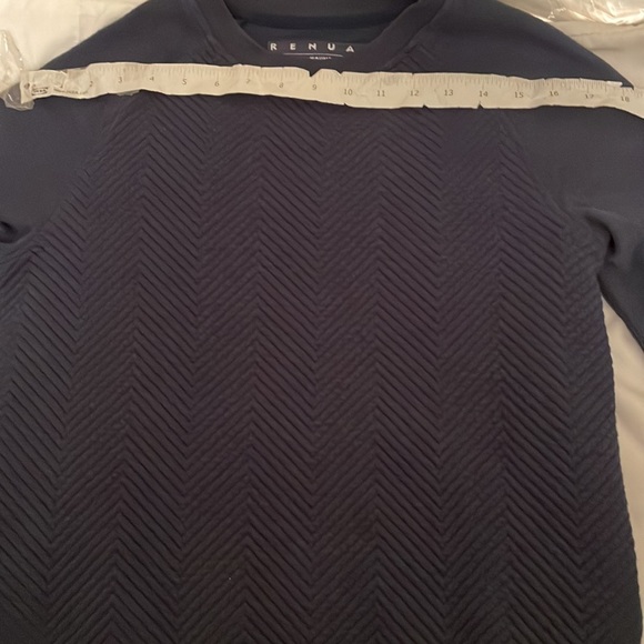 Mens est. xsmall/small Renuar brand blue sweater. See photos no size label. - Picture 10 of 11